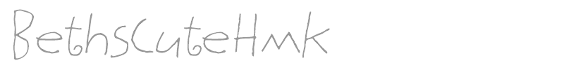 BethsCuteHmk