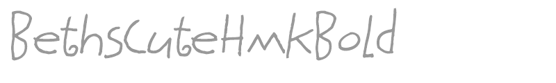 BethsCuteHmkBold