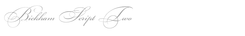 Bickham Script Two