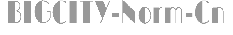 BIGCITY-Norm-Cn