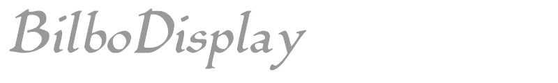 BilboDisplay