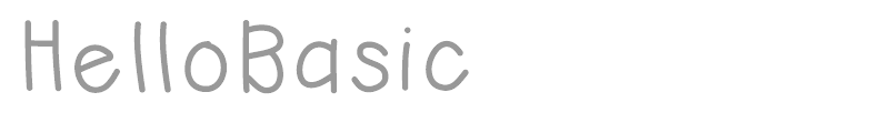 Hello Basic