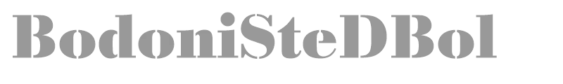 BodoniSteDBol