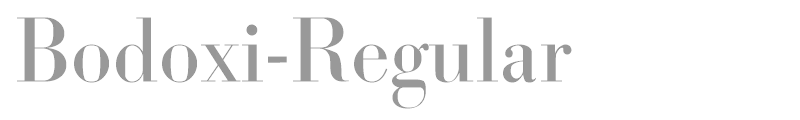 Bodoxi-Regular
