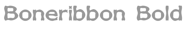 Boneribbon Bold