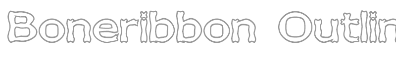 Boneribbon Outline