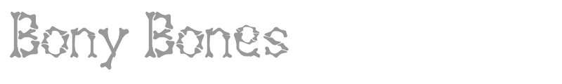 Bony Bones