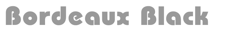 Bordeaux Black