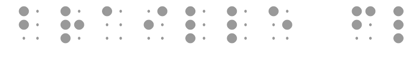 Braille from EDITPC