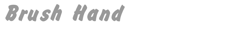 Brush Hand