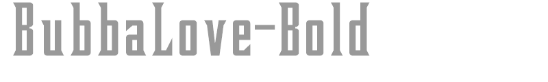 BubbaLove-Bold
