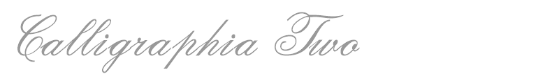 Calligraphia One