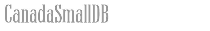 CanadaSmallDB