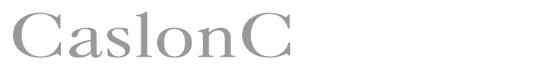 CaslonC
