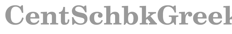 CentSchbkGreek BT