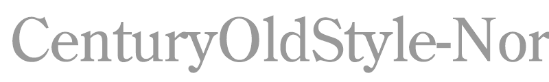 CenturyOldStyle-Normal