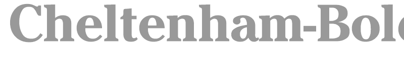 Cheltenham-Bold