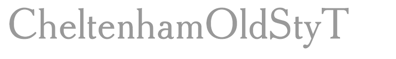 CheltenhamOldStyT