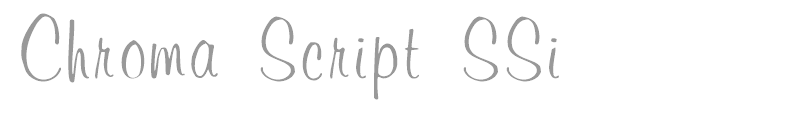 Chroma Script SSi