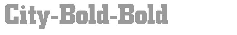 City-Bold-Bold