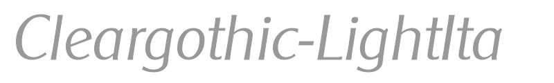 Cleargothic-LightIta