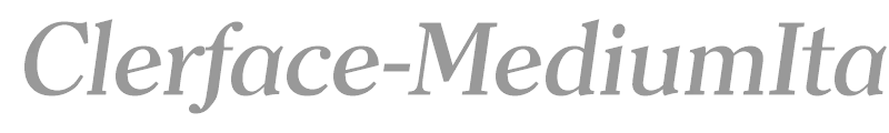 Clerface-MediumIta