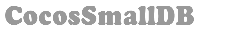 CocosSmallDB