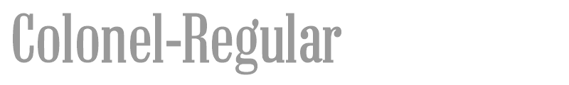 Colonel-Regular