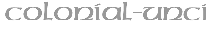 Colonial-Uncial
