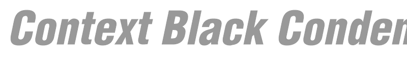 Context Black Condensed SSi