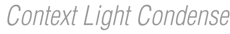 Context Light Condensed SSi