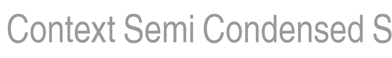 Context Semi Condensed SSi