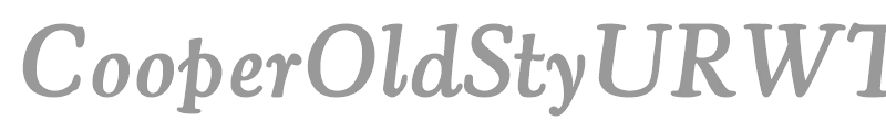 CooperOldStyURWTMed
