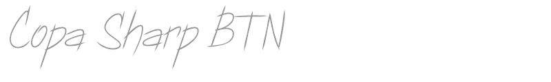 Copa Sharp BTN