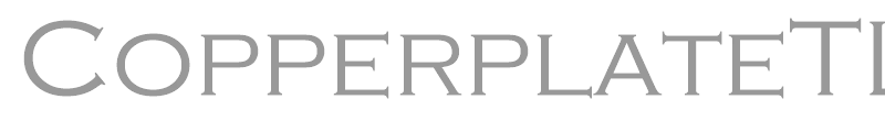 CopperplateTLig