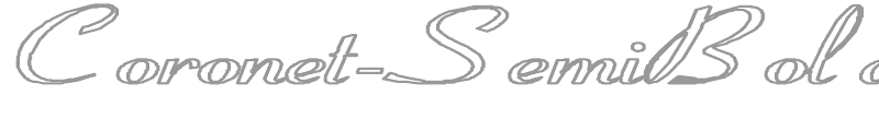 Coronet-SemiBold-Italic Ho