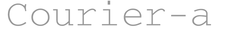 Courier-a