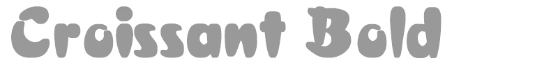 Croissant Bold