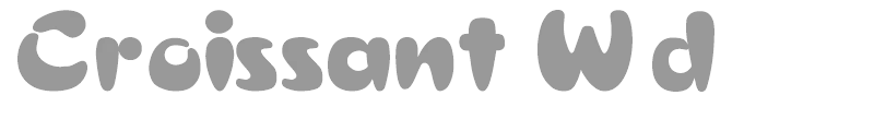 Croissant Wd