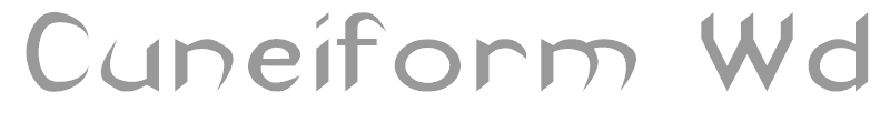 Cuneiform Wd