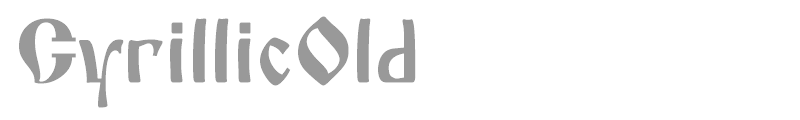 CyrillicOld