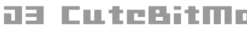 D3 CuteBitMapism TypeA