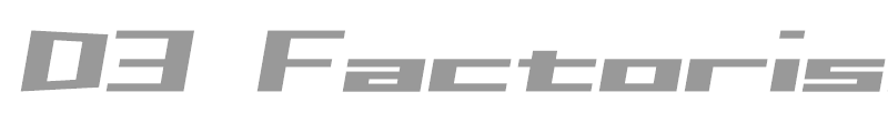 D3 Factorism Italic