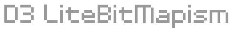 D3 LiteBitMapism