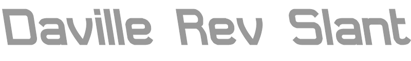 Daville Rev Slanted