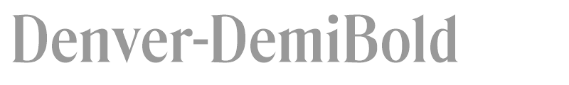 Denver-DemiBold