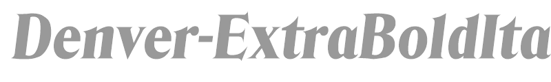 Denver-ExtraBoldIta