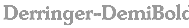 Derringer-DemiBold