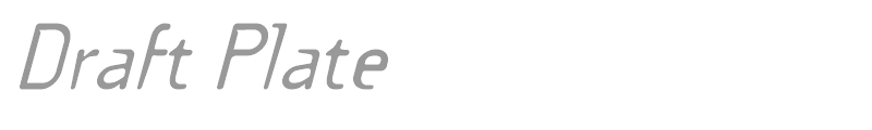 Draft Plate