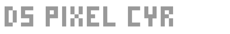 DS Pixel Cyr
